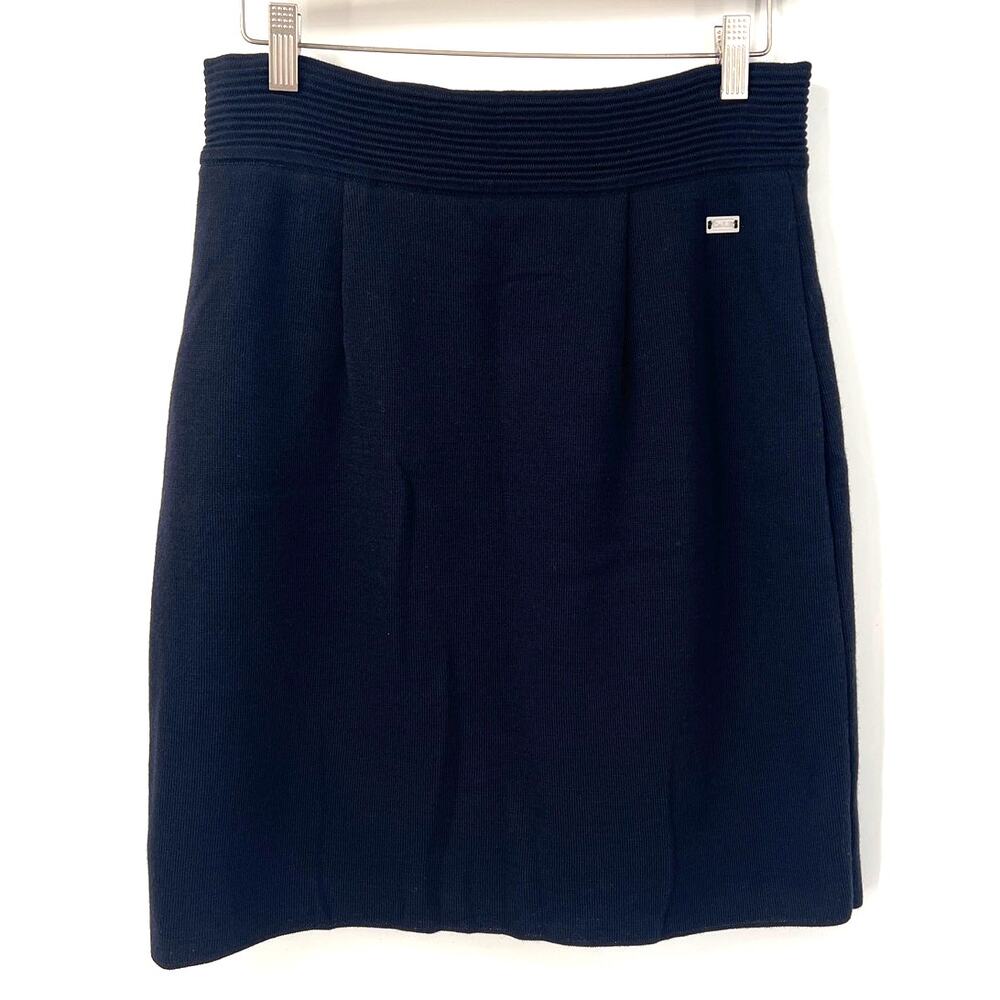 Dale of Norway Black Merino Wool Skirt